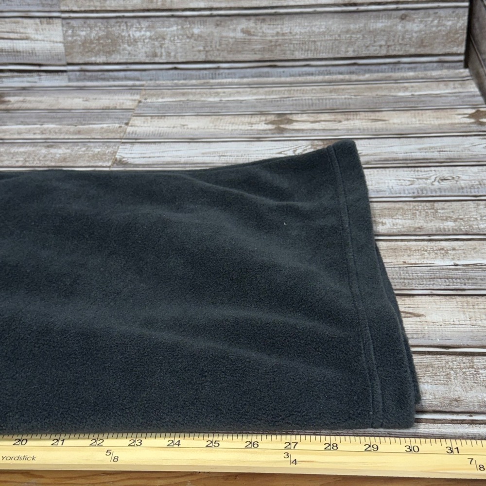 Columbia Fleece Pullover Mens XL Black Minnesota United FC MNUFC Snap Neck - Picture 6 of 6